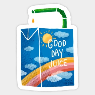 Good Day Juice Sticker